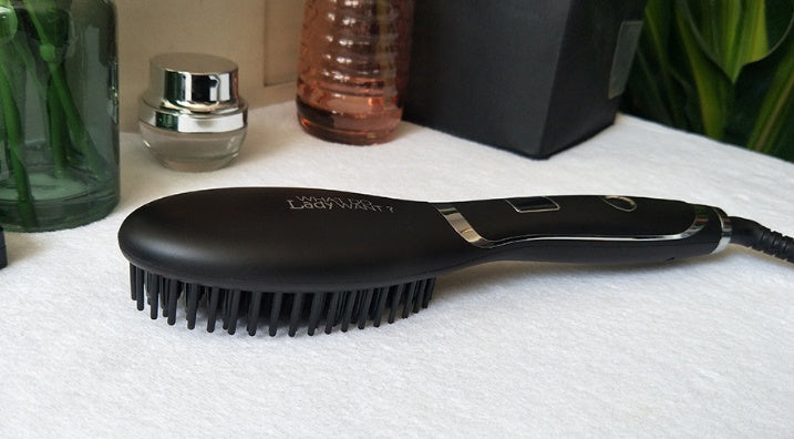 Ceramic Hair Straightening Brush Ceramic Hair Straightening Brush